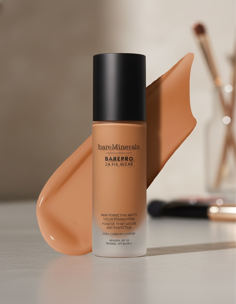 Bare Minerals BAREPRO 24HR WEAR matte liquid foundation SPF20 #Fair 10 Neutral 30 ml - Afbeelding 2