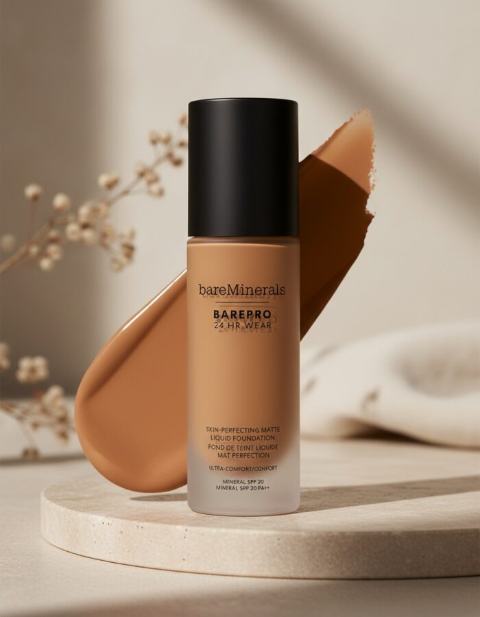 Bare Minerals BAREPRO 24HR WEAR matte liquid foundation SPF20 #Light 28 Neutral 30 ml - Afbeelding 2