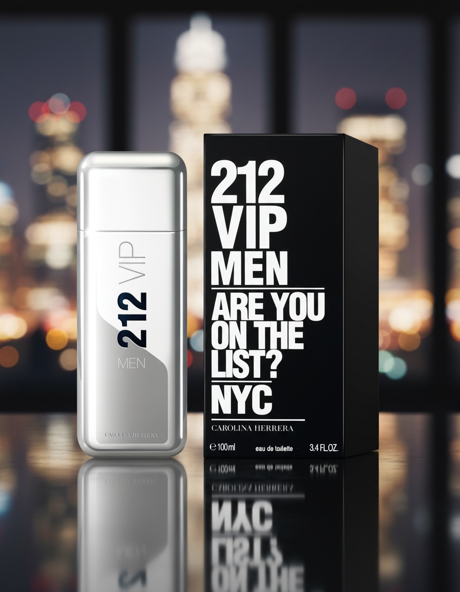 Carolina Herrera 212 VIP MEN edt vapo 100 ml - Afbeelding 2