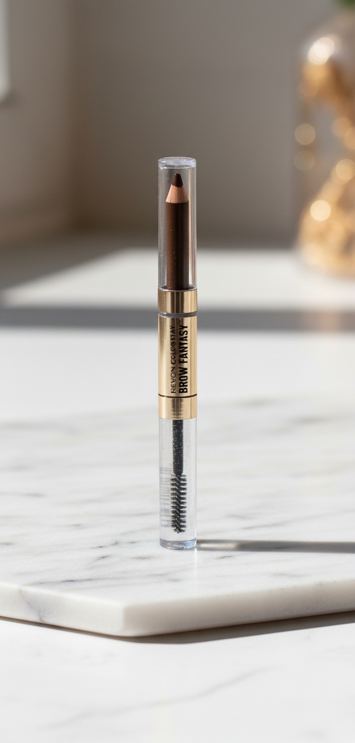 Revlon Mass Market COLORSTAY BROW FANTASY #medium brown 1 u - Afbeelding 2