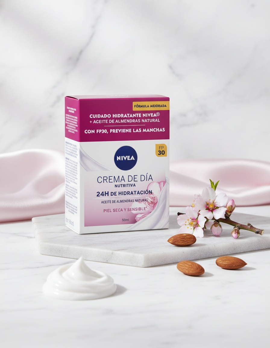 Nivea NOURISHING DAY CREAM hydration and nutrition SPF30 50 ml - Afbeelding 2