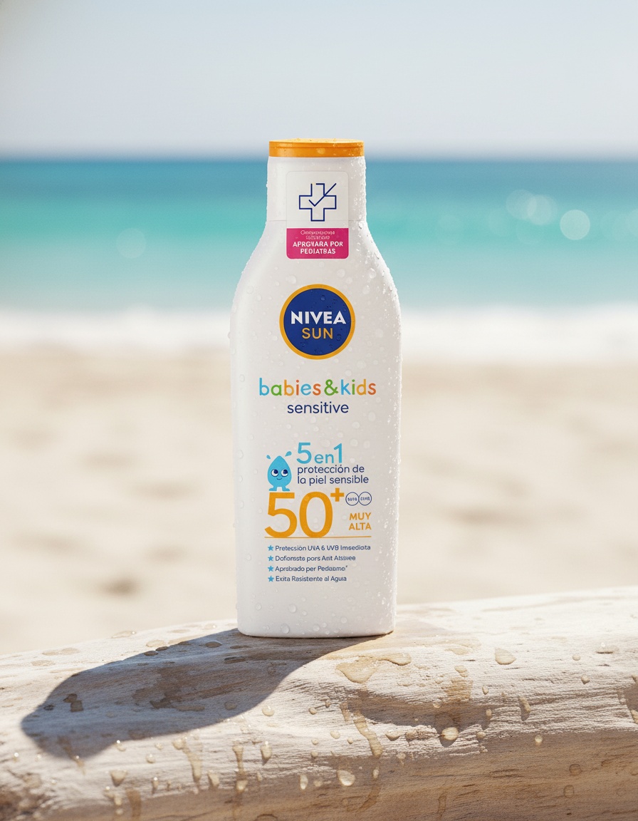 Nivea SUN BABIES&KIDS sun milk 200 ml - Afbeelding 2