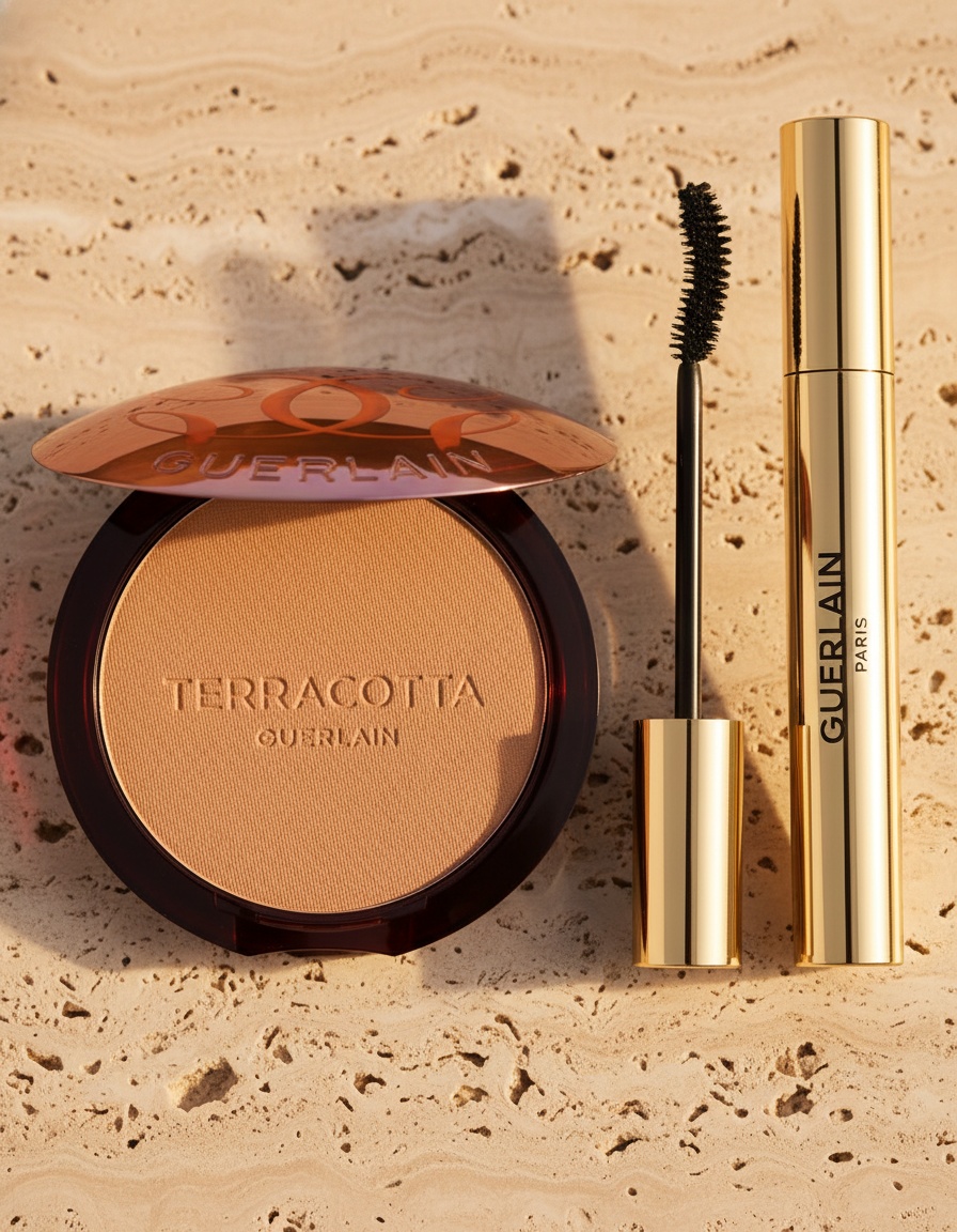 Guerlain TERRACOTTA ORIGINAL X NOIR G ESTUCHE 2 pz - Afbeelding 2