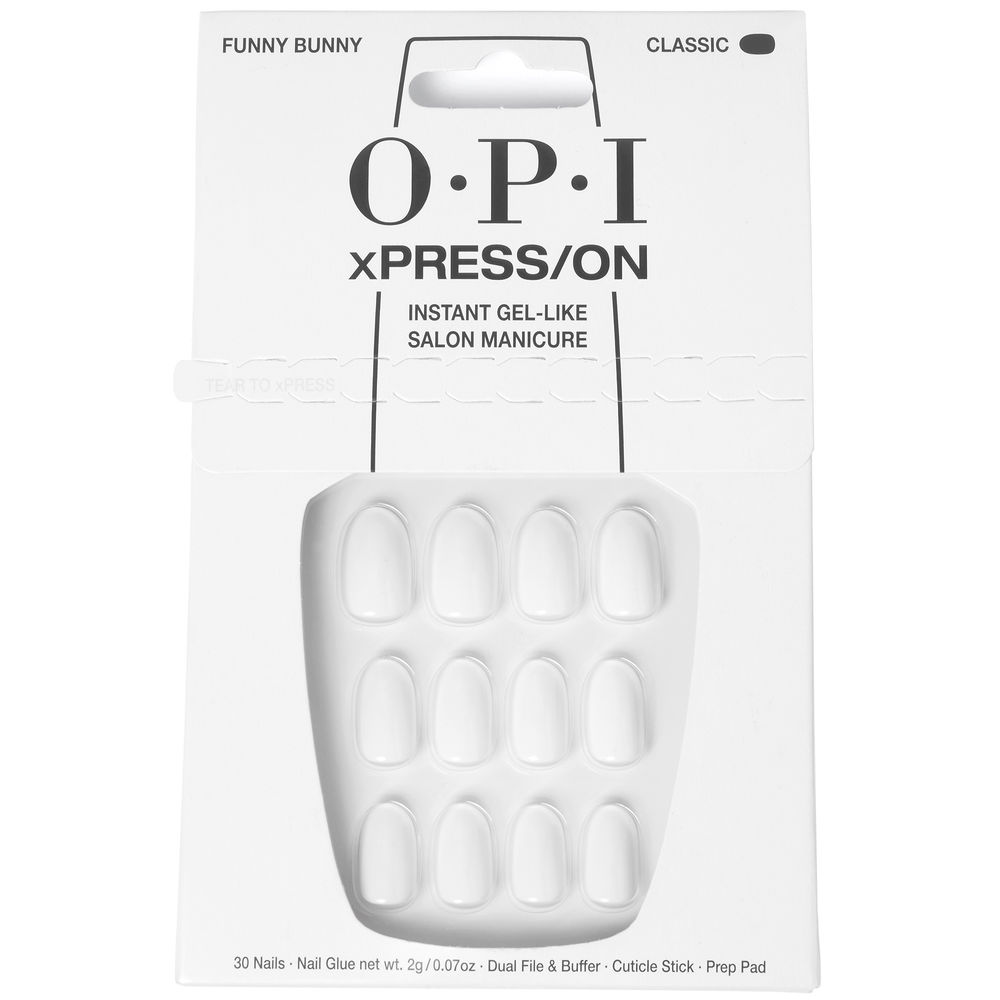 OPI xPRESS/ON Artificial Nails Iconic Shades #Funny Bunny 30 u