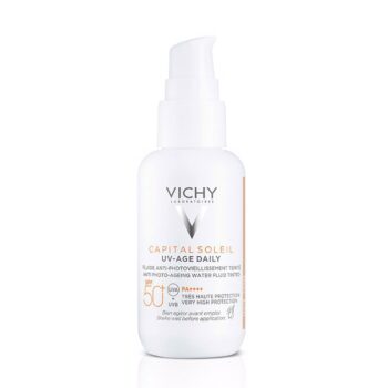 CAPITAL SOLEIL UV AGE daily photoprotective fluid color light SPF50+ 40 ml