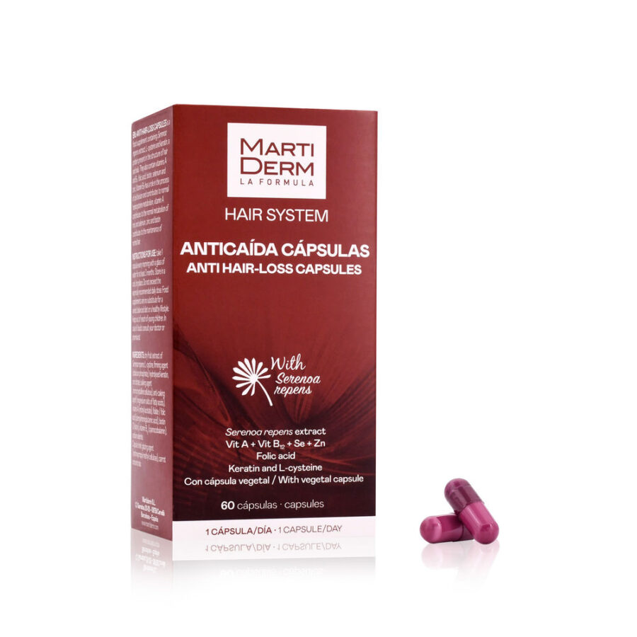 Martiderm HAIR SYSTEM capsules tegen haaruitval 60 stuks