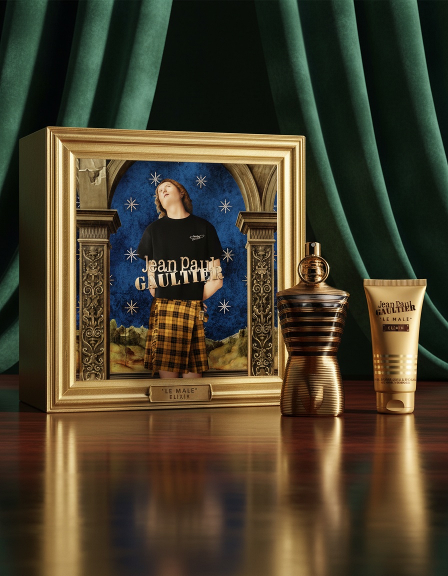 Jean Paul Gaultier LE MALE ELIXIR PARFUM CASE 2 pcs - Afbeelding 2