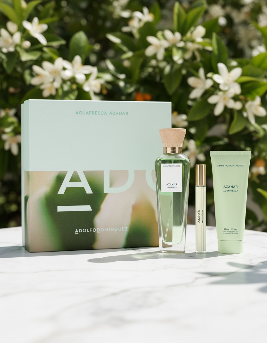 Adolfo Dominguez FRESH ORANGE WATER CASE 3 pcs - Afbeelding 2