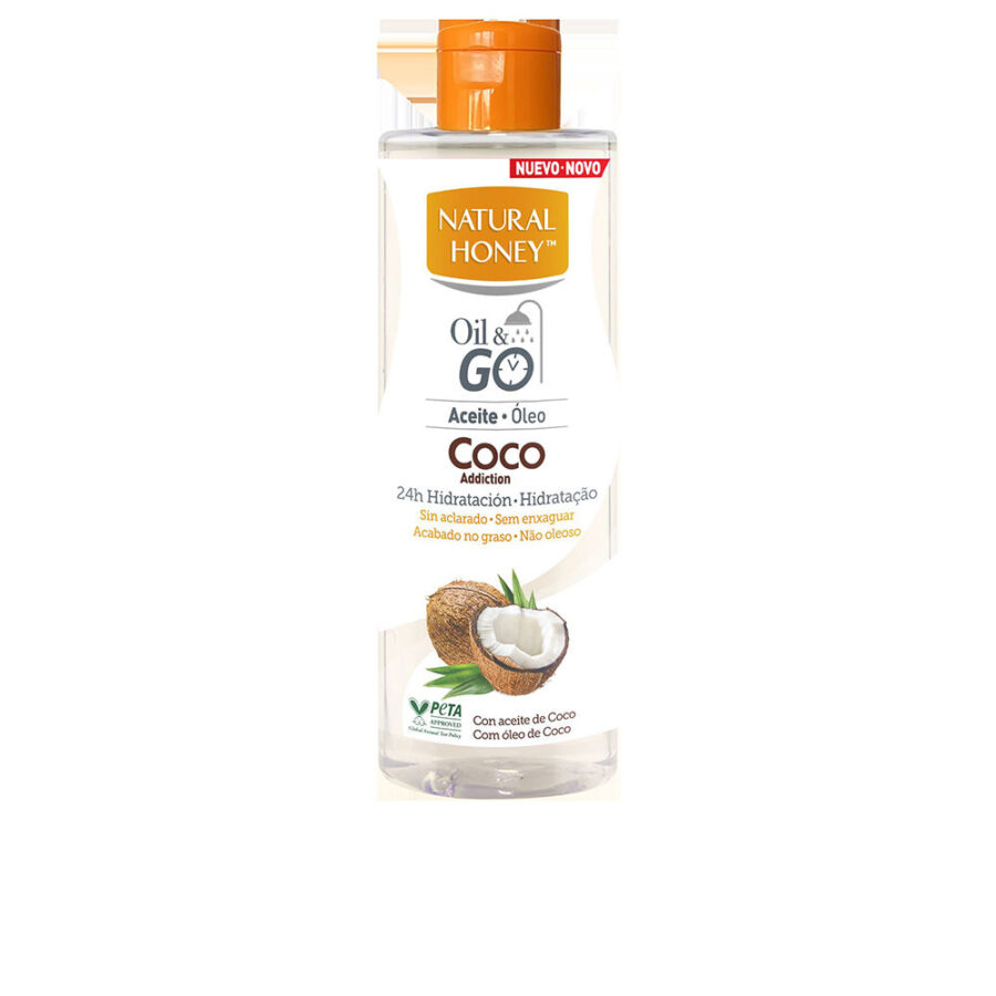 Natural honey COCO ADDICTION OIL & GO lichaamsolie 250 ml