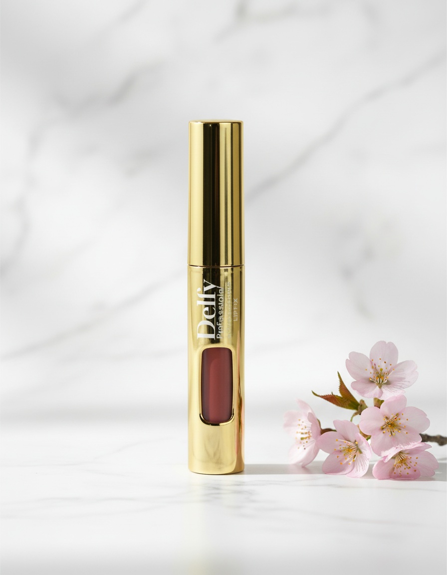Delfy LIPFIX GOLD liquid lipstick #caramel 8 gr