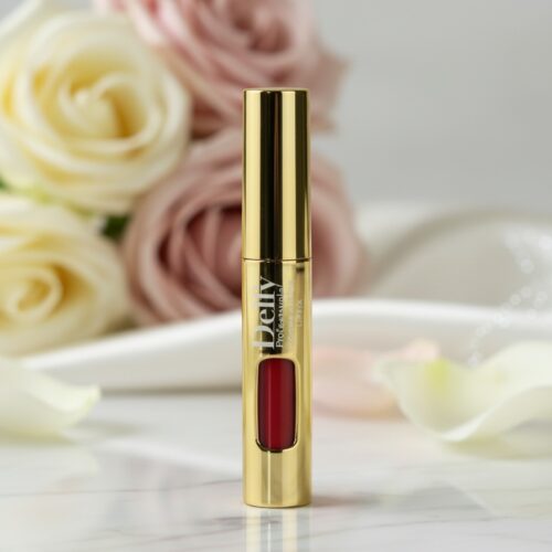 Delfy LIPFIX GOLD liquid lipstick #aurora red 8 gr