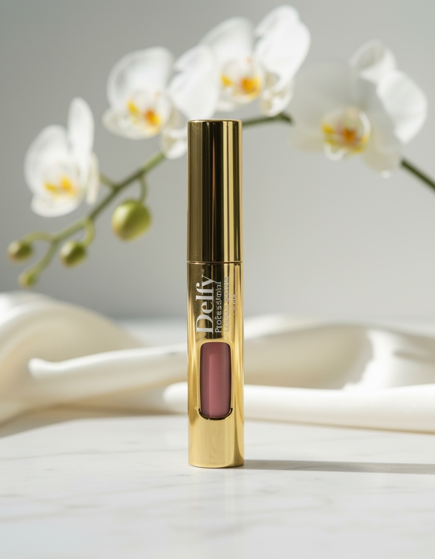 Delfy LIPFIX GOLD liquid lipstick #crepe 8 gr