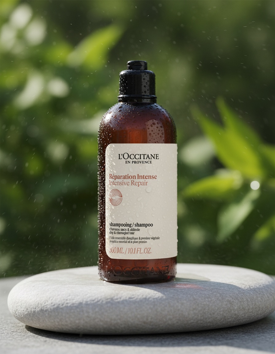 L'occitane en provence AROMA repairing shampoo 300 ml - Afbeelding 2