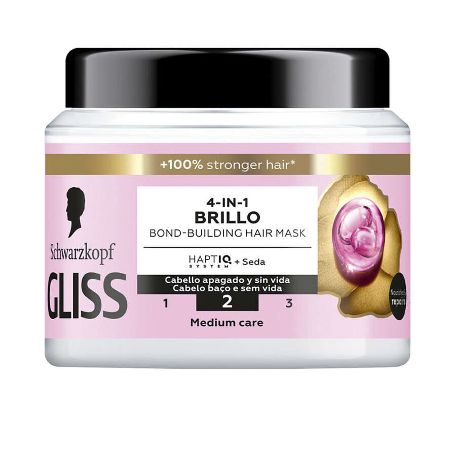 Schwarzkopf mass market GLISS LIQUID SLIK-masker 400 ml