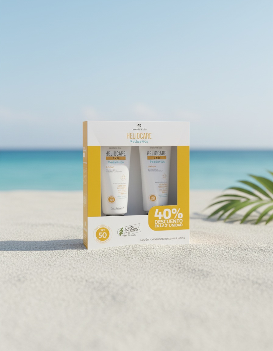 HELIOCARE 360° PEDIATRICS sunscreen lotion SPF50 pack 2 x 200 ml - Afbeelding 2