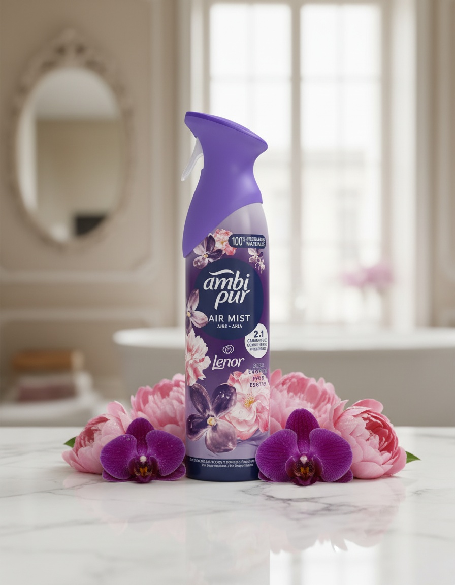 Ambi Pur AIR MIST air freshener #exotic flowers spray 185 ml - Afbeelding 2
