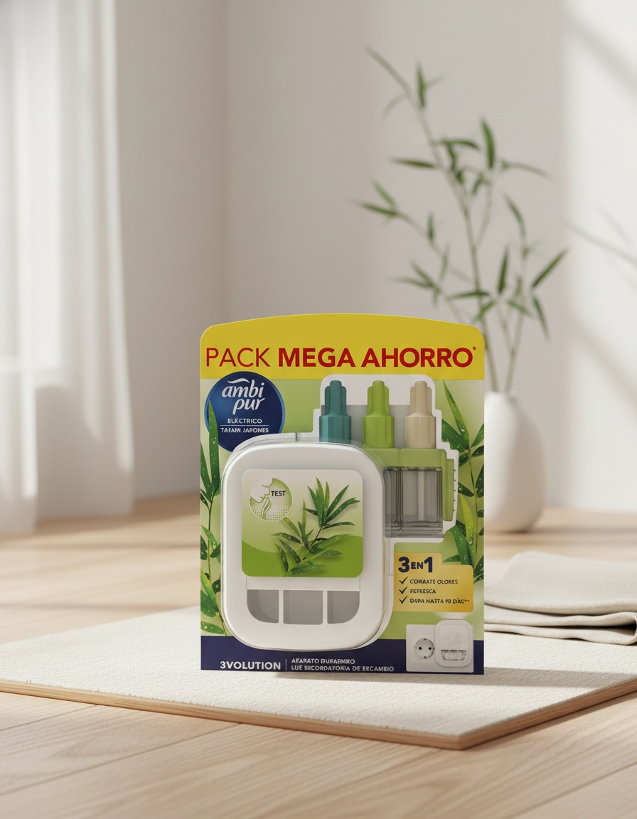 Ambi Pur 3VOLUTION air freshener device + refill #tatami 21 ml - Afbeelding 2