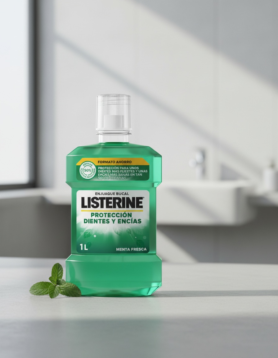 Listerine TEETH & GUMS mouthwash swollen gums 1000 ml - Afbeelding 2