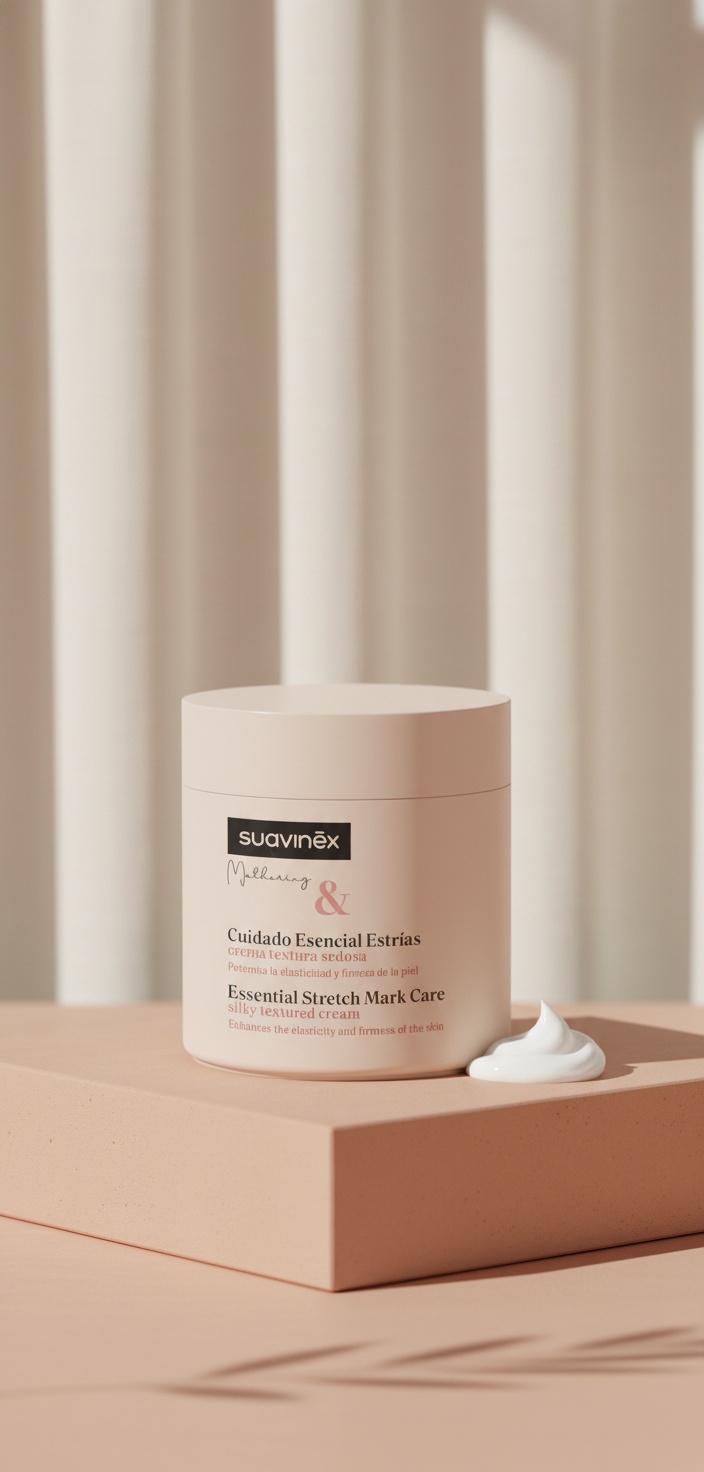 Suavinex MOTHERING essential care stretch marks cream 400 ml - Afbeelding 2