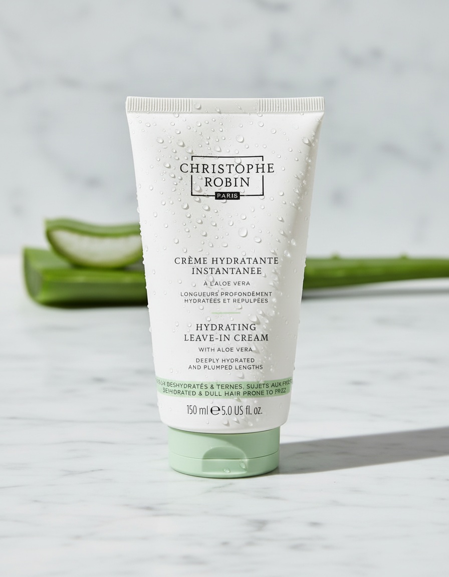 Christophe Robin HYDRATING leave-in-cream with Aloe Vera 150 ml - Afbeelding 2