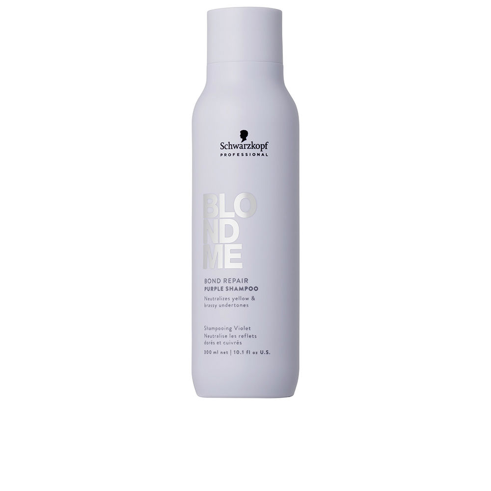 Schwarzkopf BLONDME BOND REPAIR champú morado 300 ml