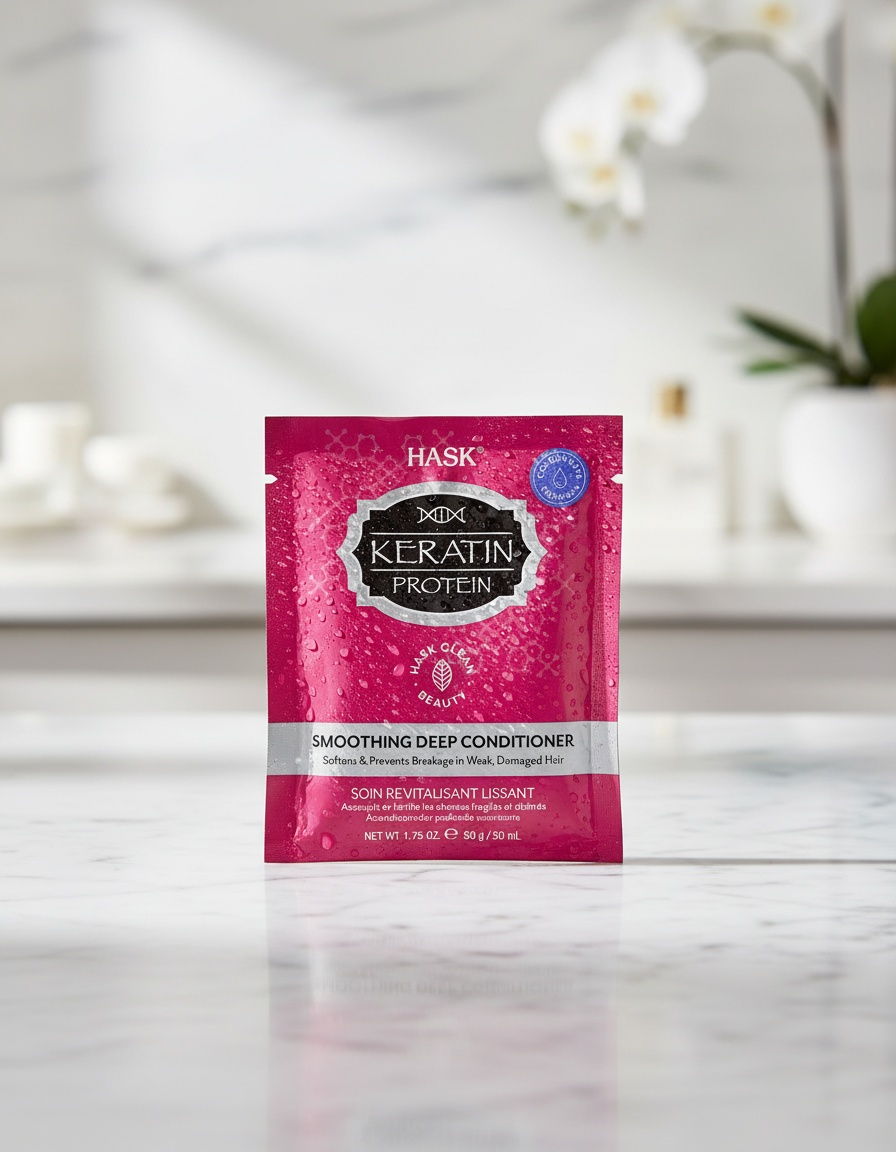 Hask KERATIN PROTEIN smooth and soft mask 50 gr - Afbeelding 2