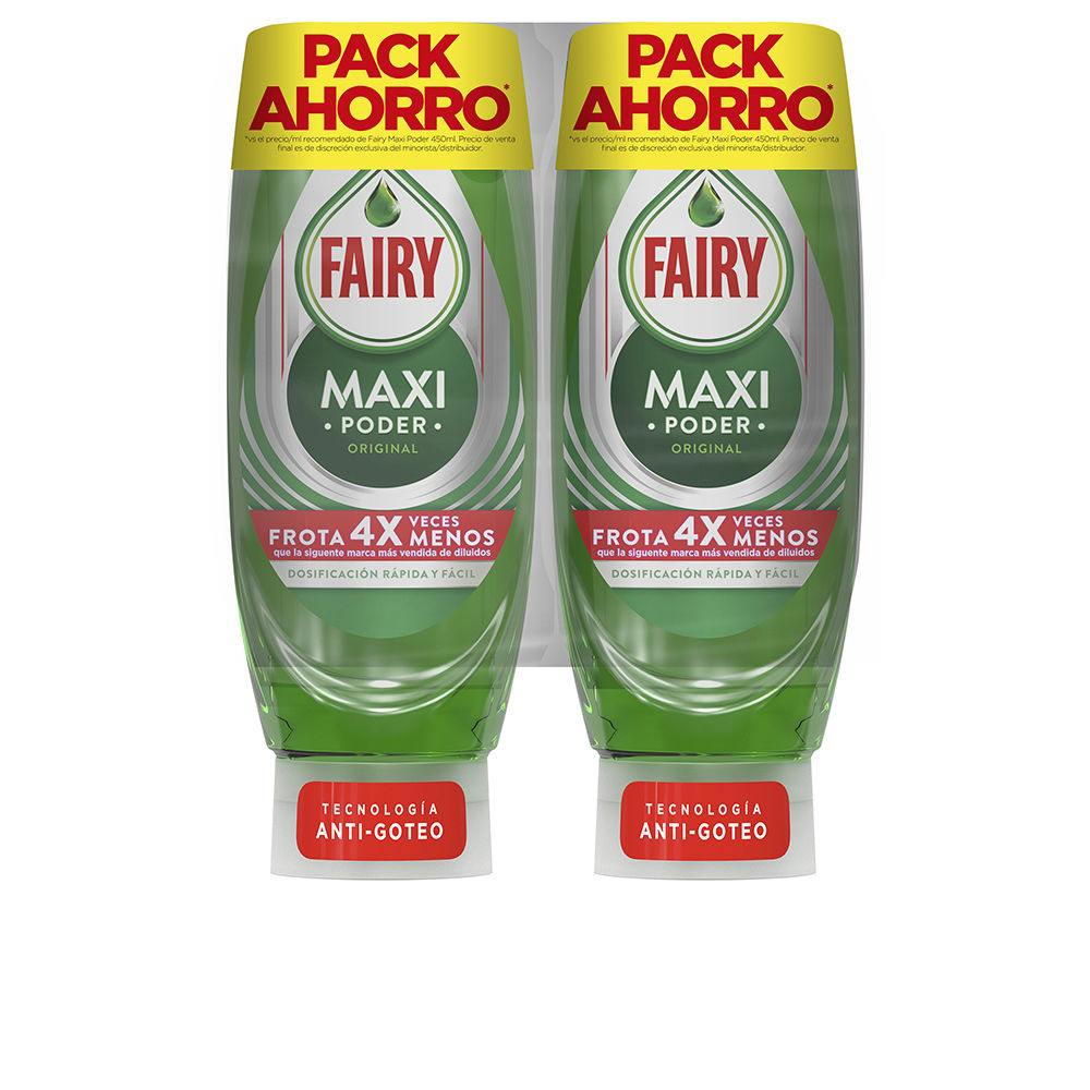 FAIRY MAXI POWER CONCENTRATED DISHWASHER SET 2 x 450 ml