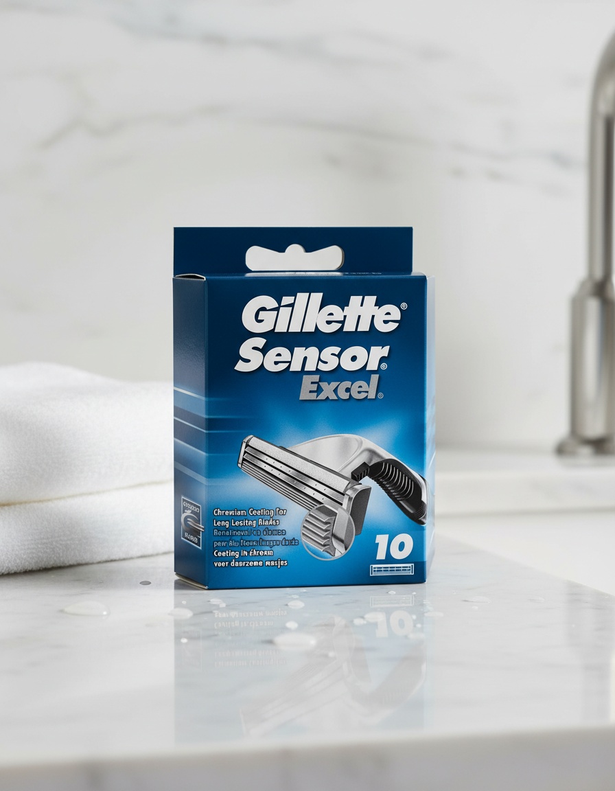 GILLETTE SENSOR EXCEL charger 10 refills - Afbeelding 2