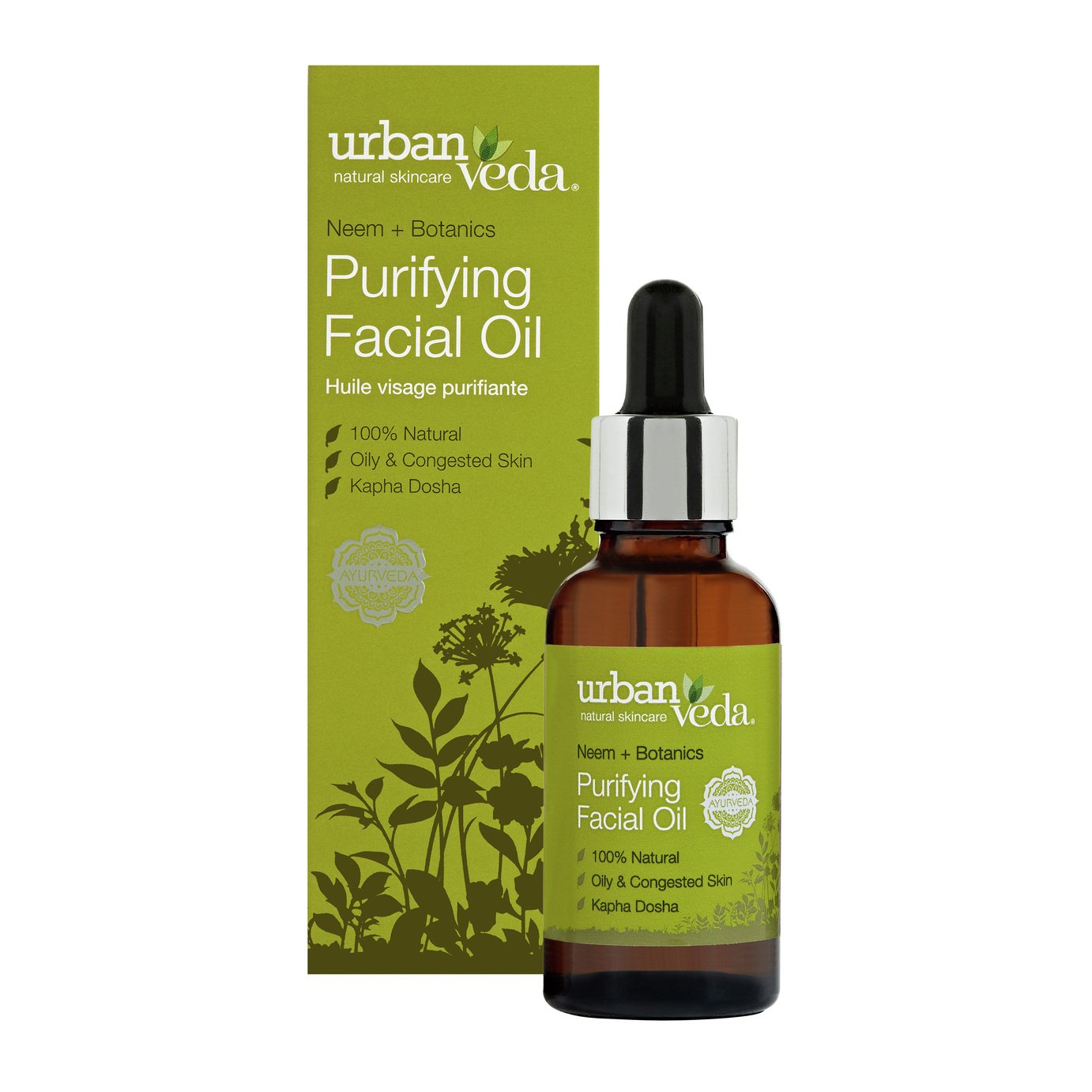 Urban Veda Purifying Gezichtsolie 30ml