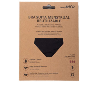 MENSTRUAL PANTIES super absorption #black size S 1 unit