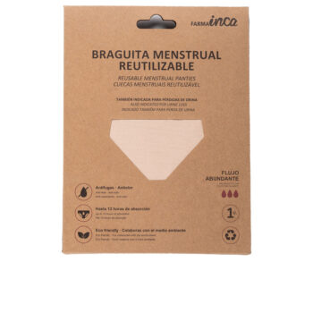 MENSTRUAL PANTIES super absorption #nude size XL 1 unit