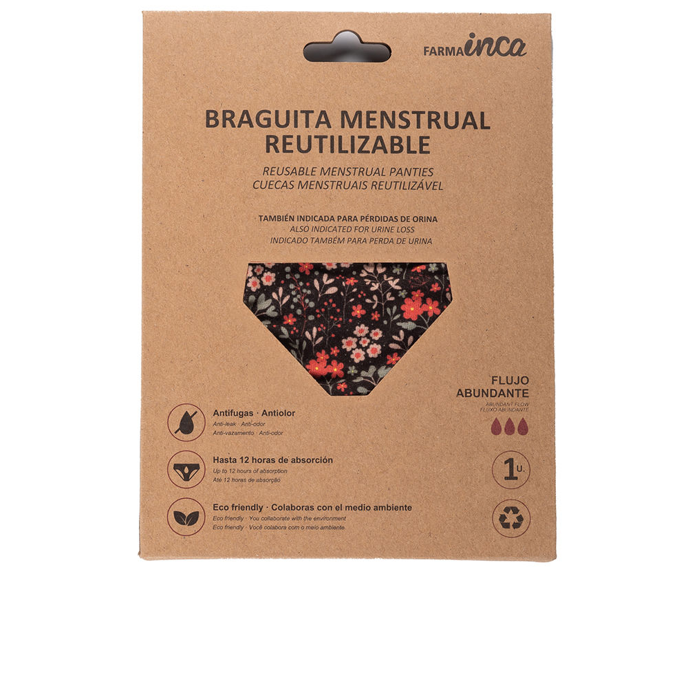 Inca MENSTRUAL PANTIES super absorption #flowers size S 1 unit
