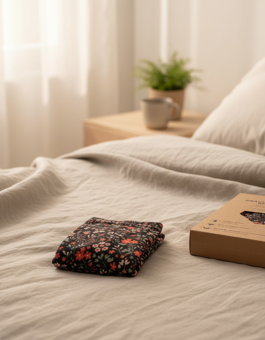 Inca MENSTRUAL PANTIES super absorption #flowers size M 1 unit - Afbeelding 2