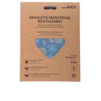 Inca MENSTRUAL PANTIES super absorption #blue size M 1 unit