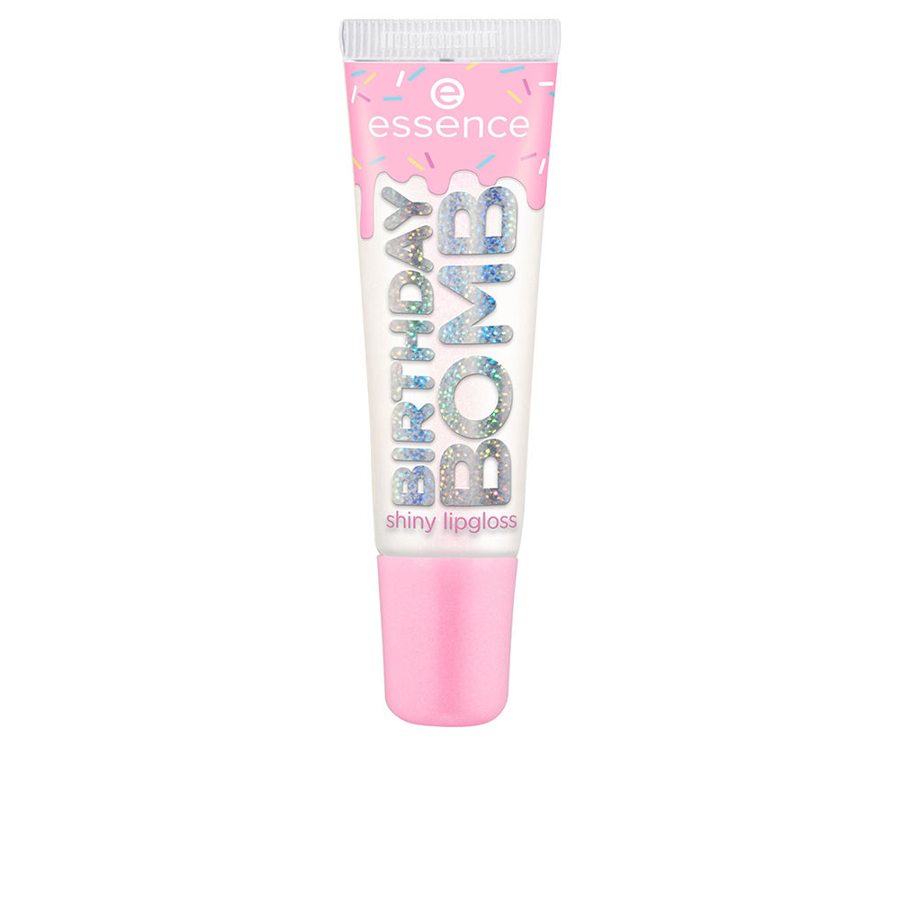 Essence BIRTHDAY BOMB lip gloss #01-Cake My Day 10 ml