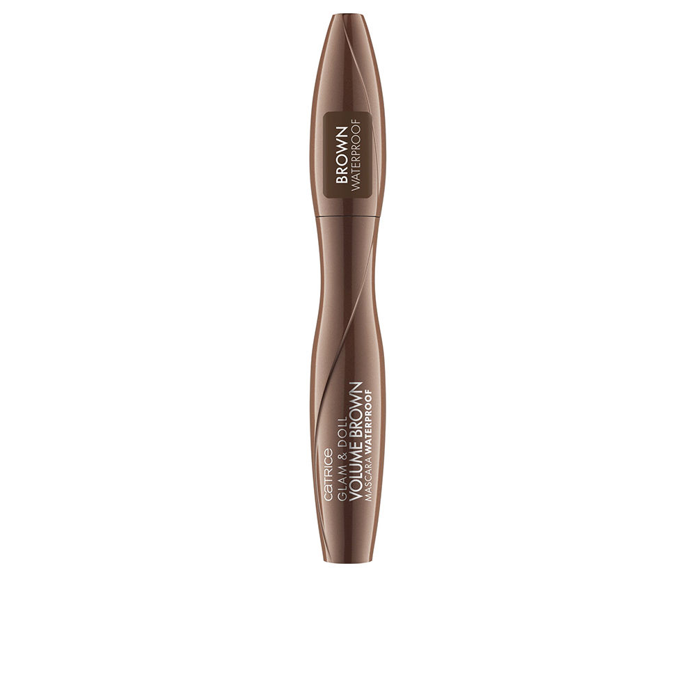 Catrice GLAM&DOLL máscara de pestañas volumen waterproof #brown 10 ml