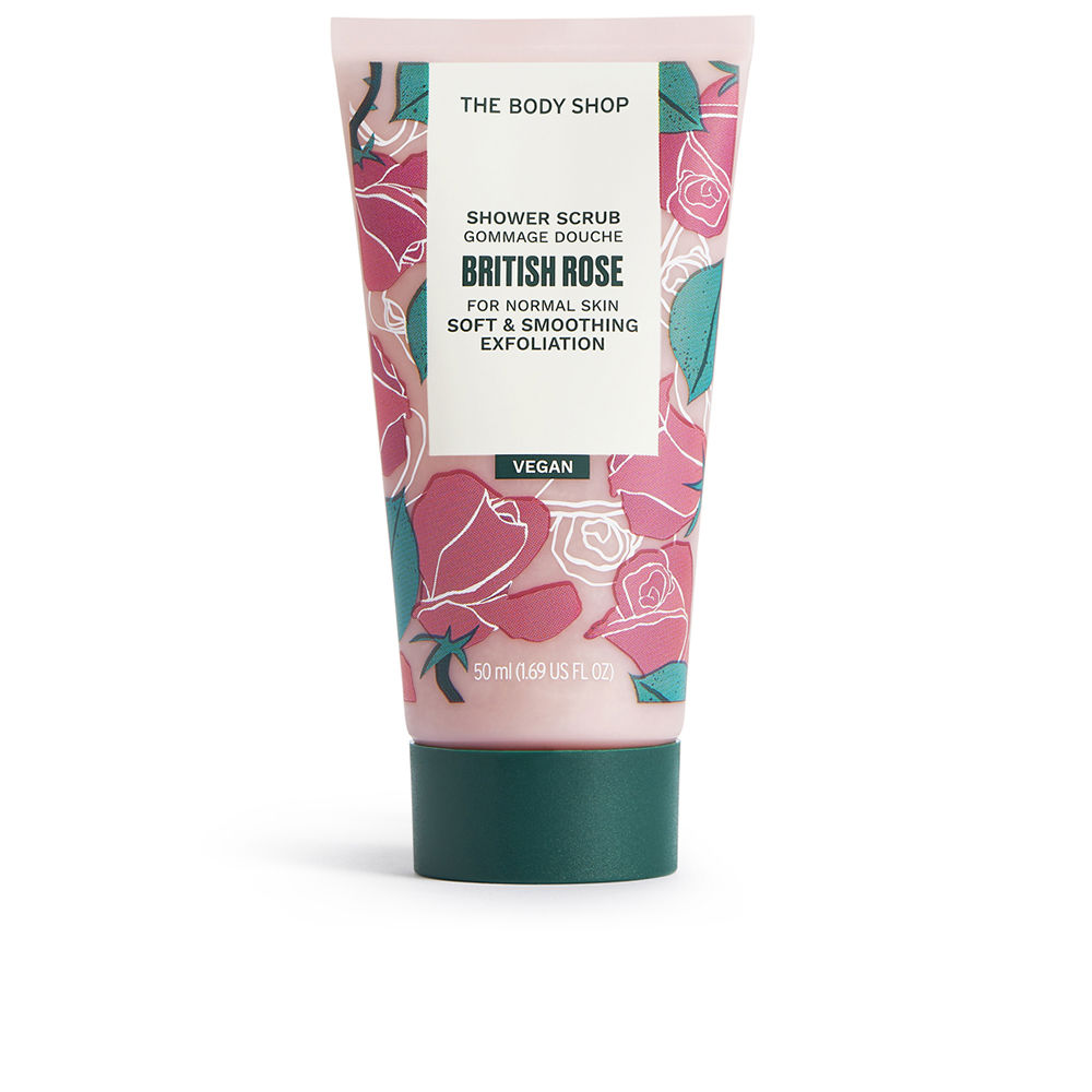 The body shop BRITISH ROSE shower scrub 50 ml