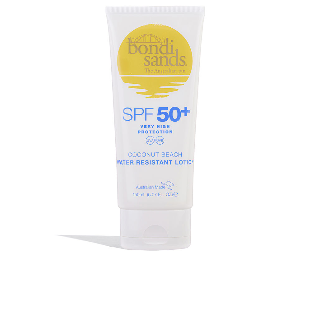 Bondi Sands SPF50+ water resistant 4hrs coconut beach sunscreen lotion 150 ml