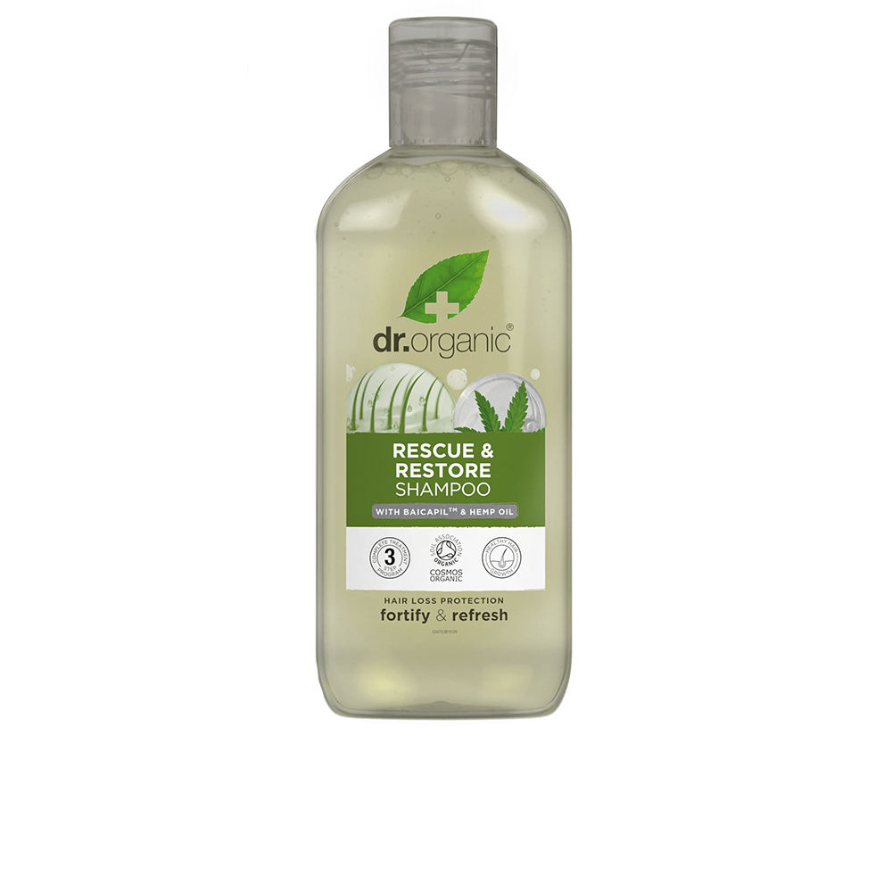 Dr. Organic RESCUE & RESTORE shampoo for fine hair 265 ml