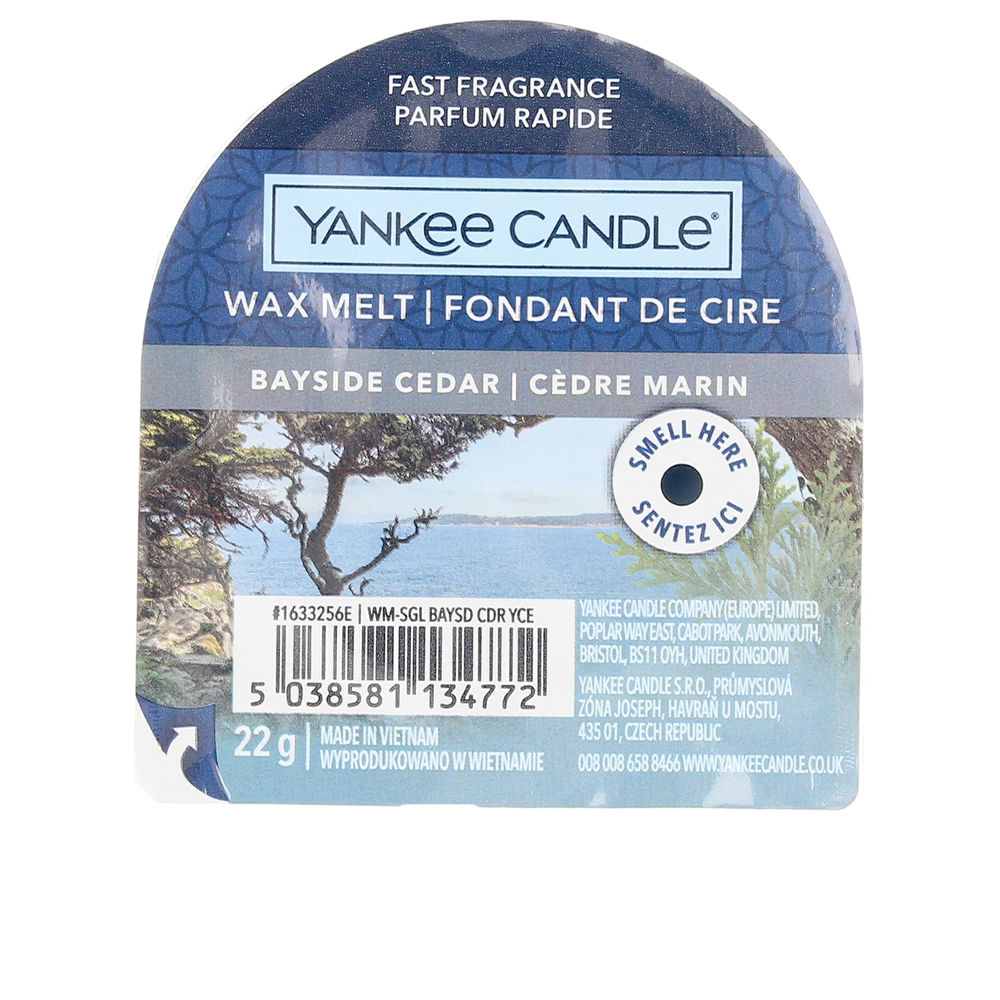 Yankee Candle CANDLE ORIGINAL WAX MELT candle #Bayside Cedar 22 gr