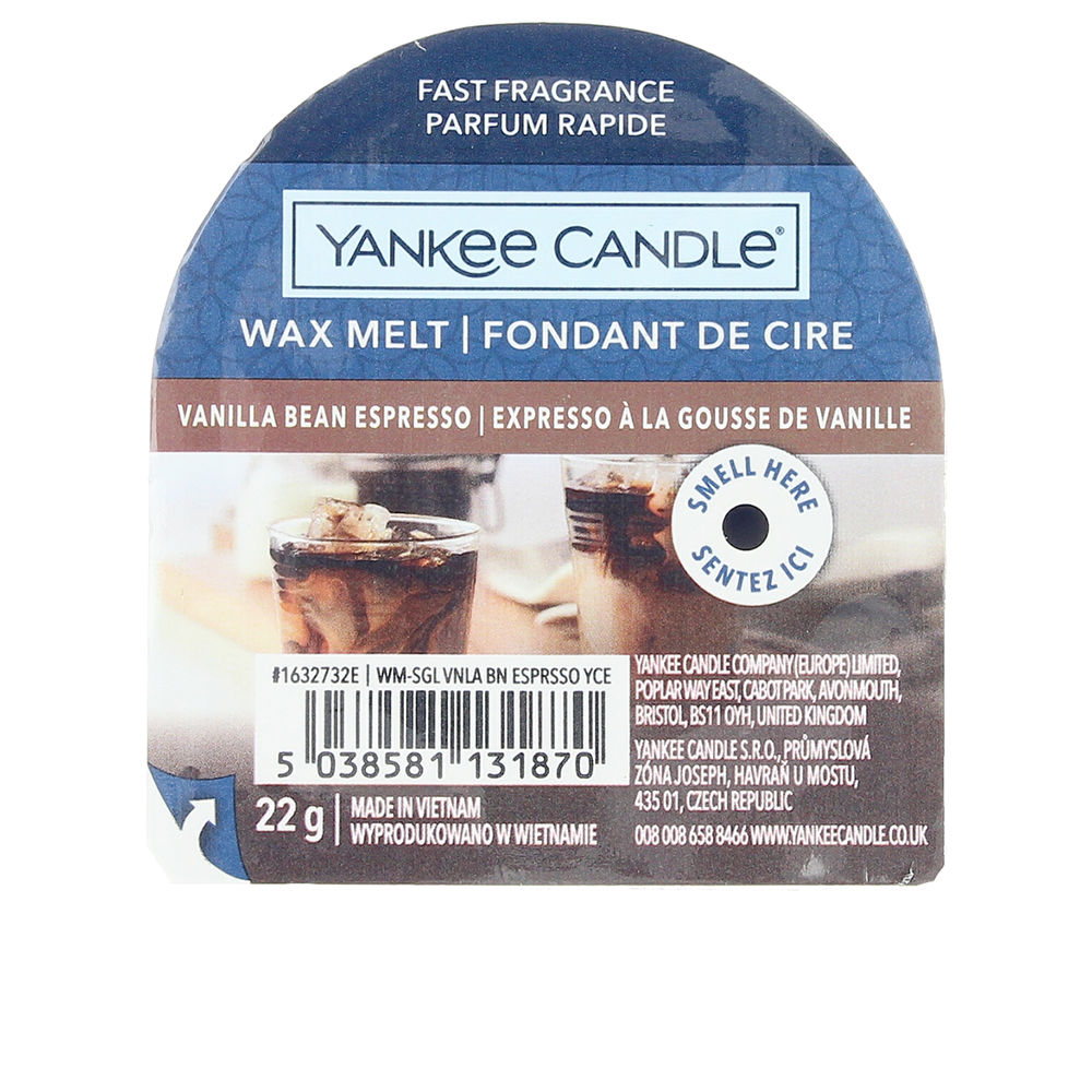 Yankee Candle CANDLE ORIGINAL WAX MELT candle #Vanilla Bean 22 gr