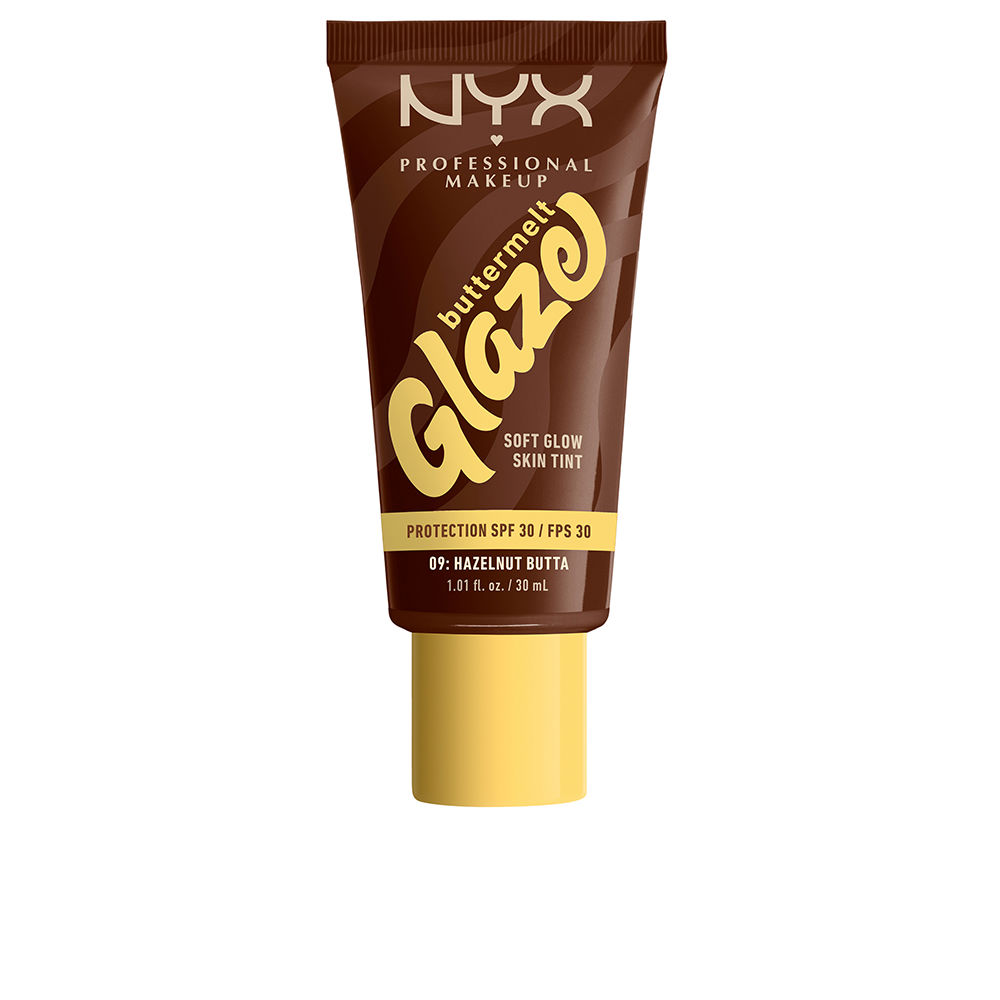 Nyx Professional Make Up BUTTERMELT GLAZE sunscreen tint + SPF30 #09-Hazelnut Butta 30 ml