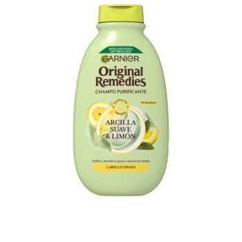 ORIGINAL REMEDIES gentle clay and lemon shampoo 400 ml