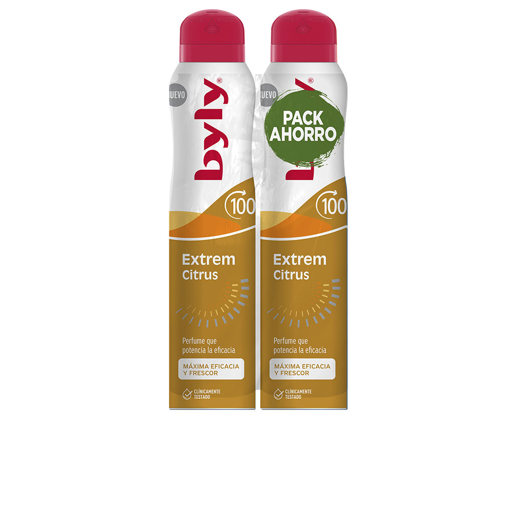 BYLY EXTREM CITRUS DEO VAPO LOT 2 x 200 ml
