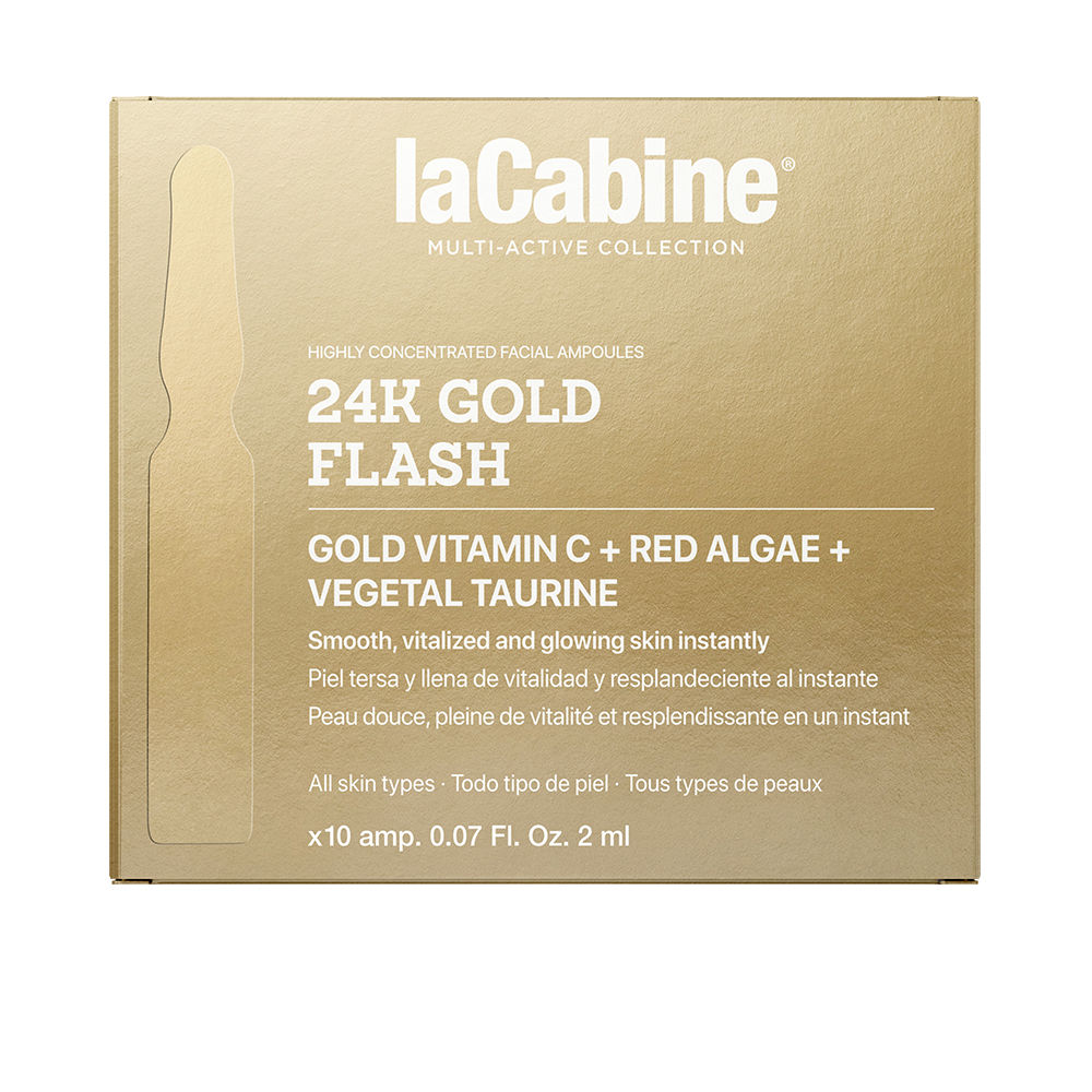 La Cabine 24K GOLD FLASH limited edition ampoules 10 x 2 ml