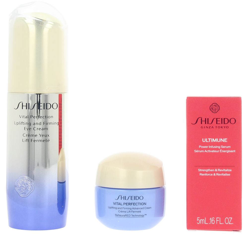 Shiseido VITAL PERFECTION UPLIFTING & FIRMING EYE CASE 3 pcs