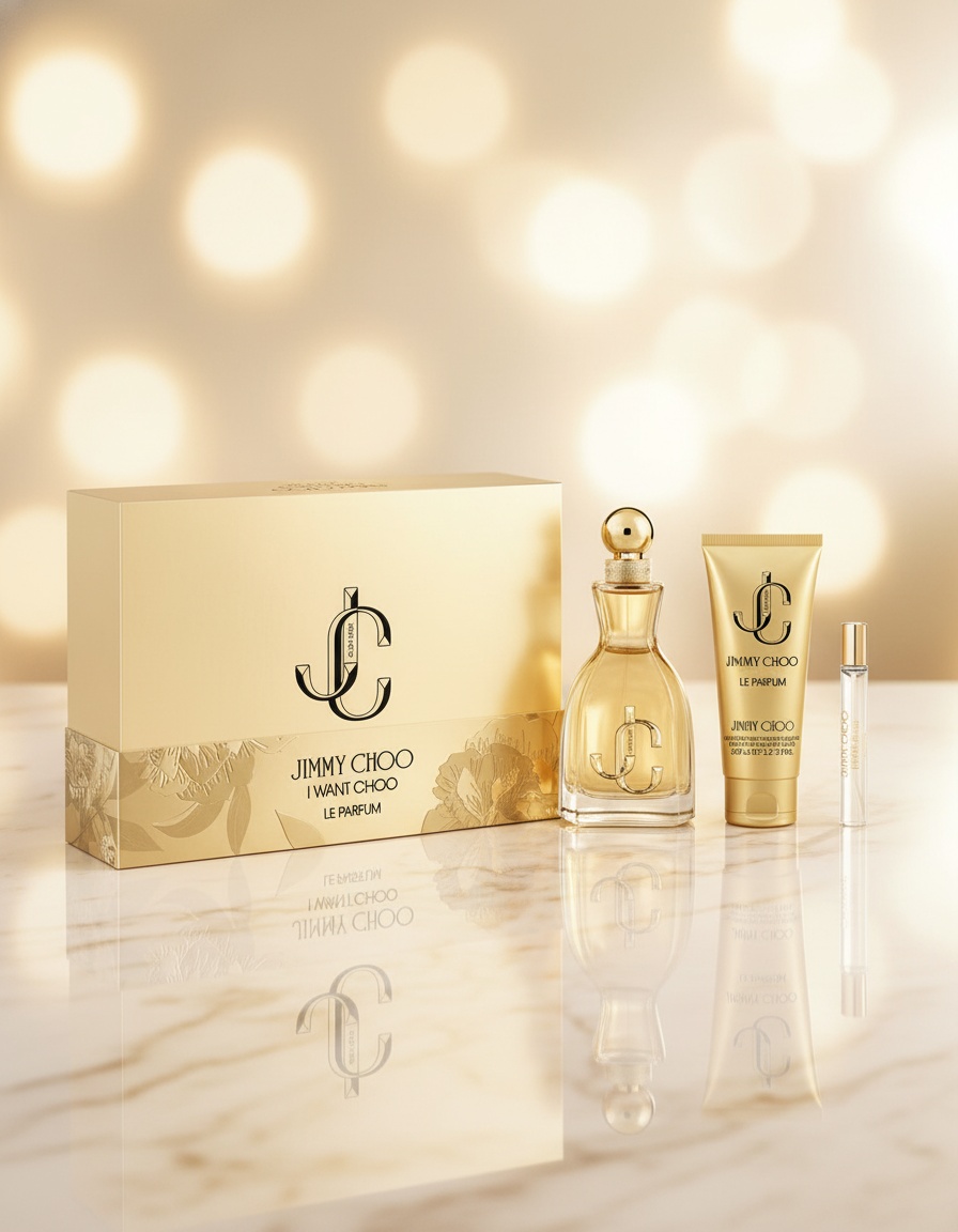 Jimmy Choo I WANT CHOO LE PARFUM CASE 3 pcs - Afbeelding 2