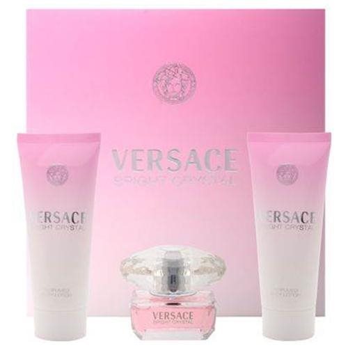 Versace Bright Crystal Geschenkset 50ml EDT + 100ml Body Lotion