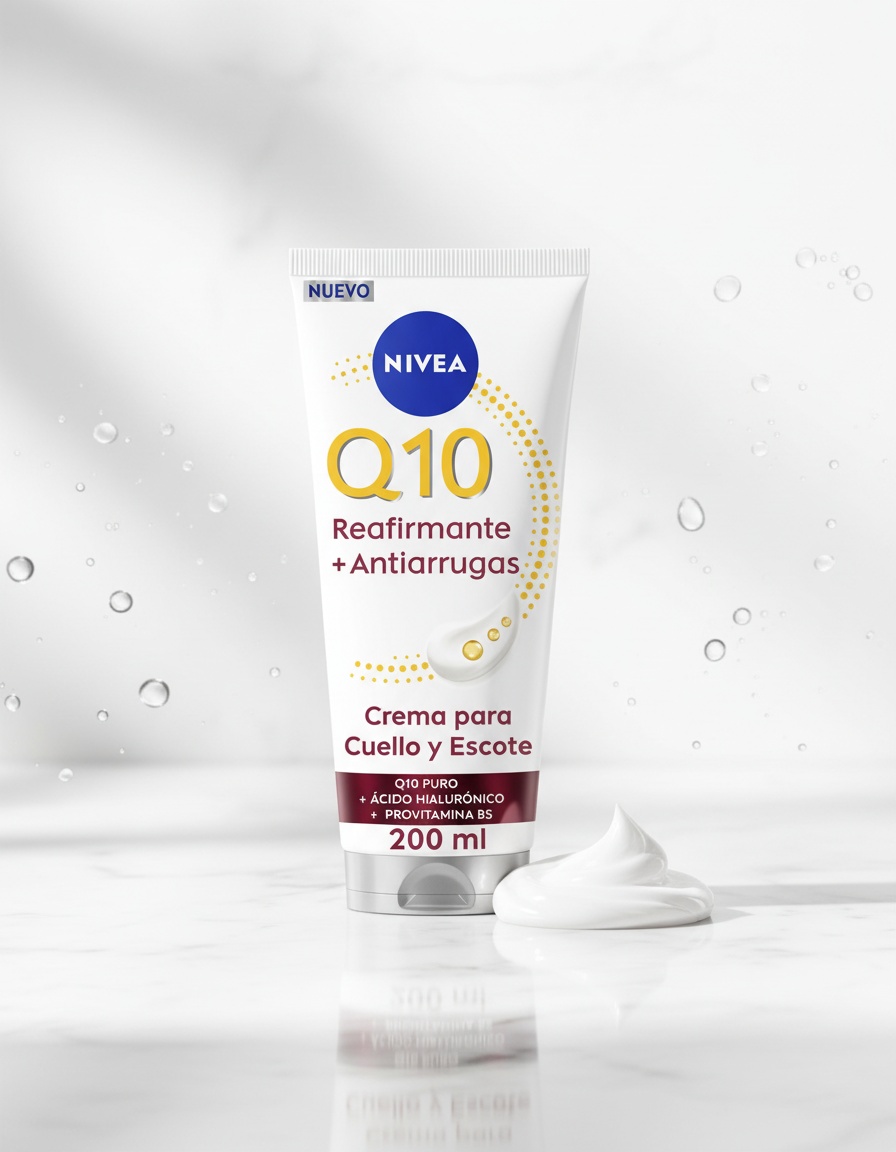Nivea Q10+ Firming anti-wrinkle cream for neck and décolleté 200 ml - Afbeelding 2
