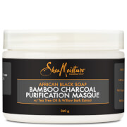Shea Moisture African Black Soap Bamboo Charcoal Purification Haarmasker 354ml
